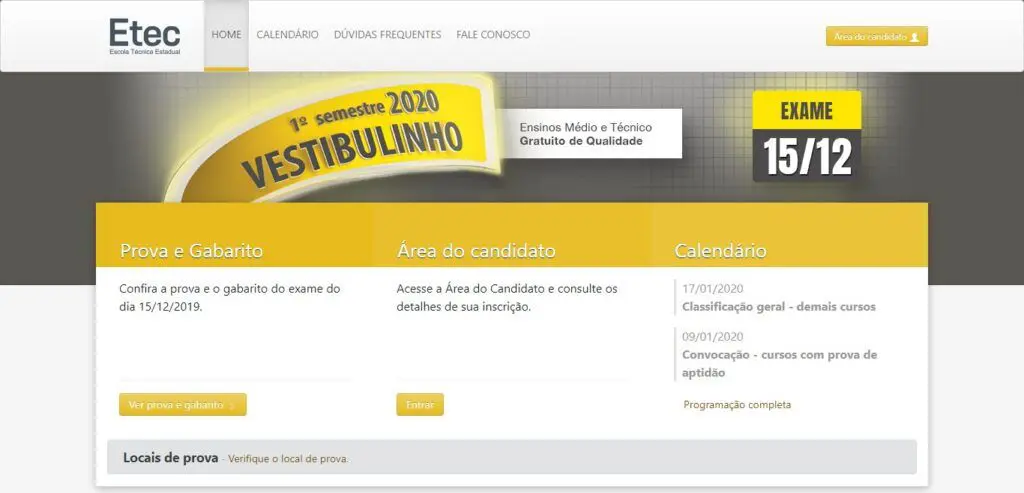 vestibulinho