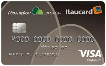 cartao de credito itau pao de açucar