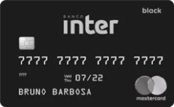 cartão mastercard black inter