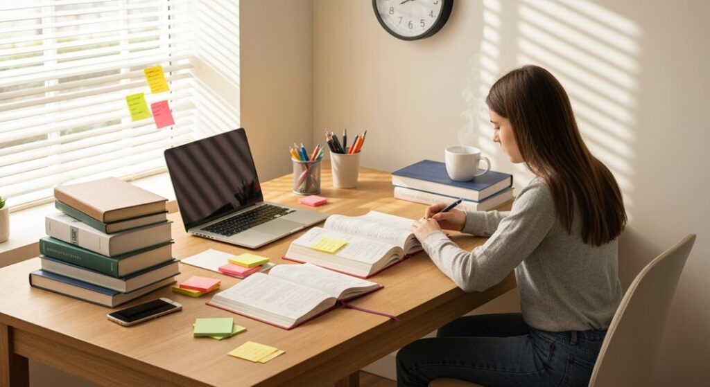 estratégias eficazes de preparação para exames