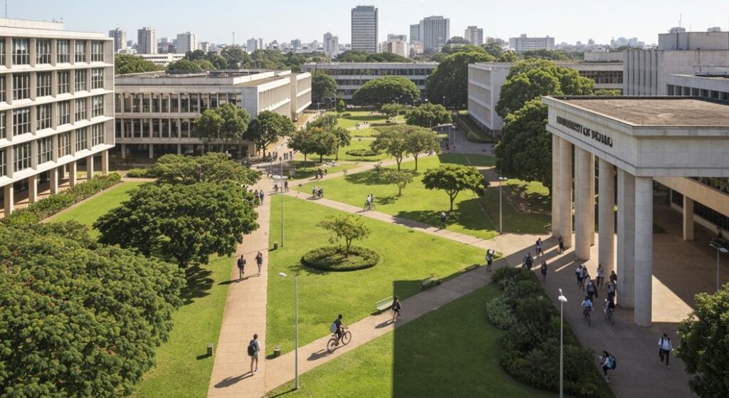 visão geral da instituição federal USP