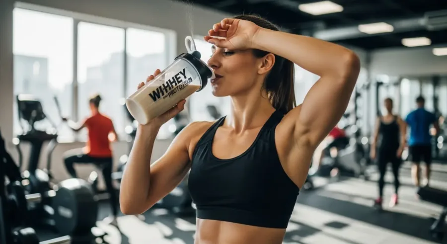 Como tomar whey protein​